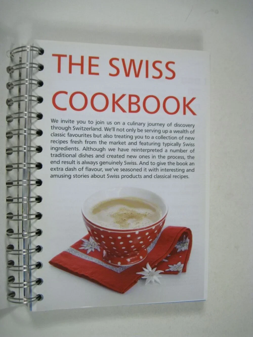 The Swiss Cookbook Betty Bossi Spiral Bound 2009 Recipes and Pamphlet